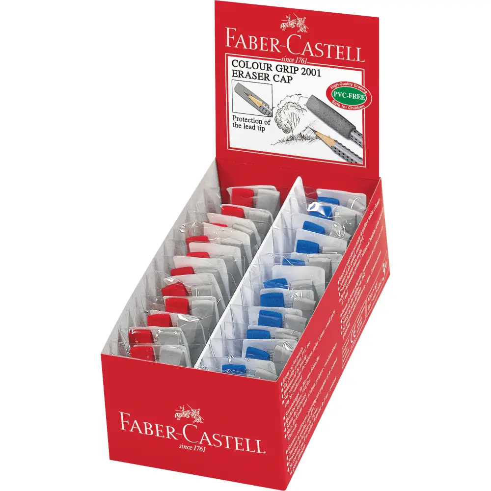 Radirka FABER-CASTELL, grip col.pok.2/1